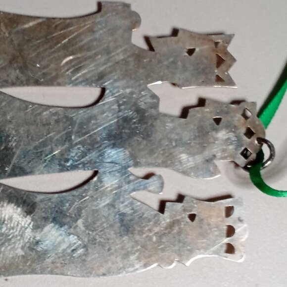 James Avery Sterling Ornament -Three Kings- Hallmarked JA STERLING Boxed Retired - Picture 10 of 14